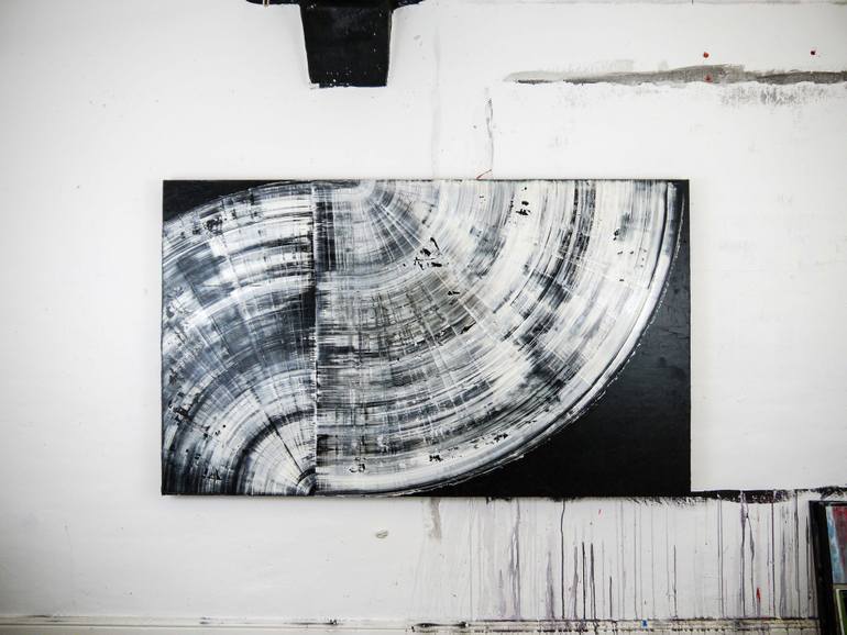 Original Abstract Expressionism Abstract Painting by Niki Hare