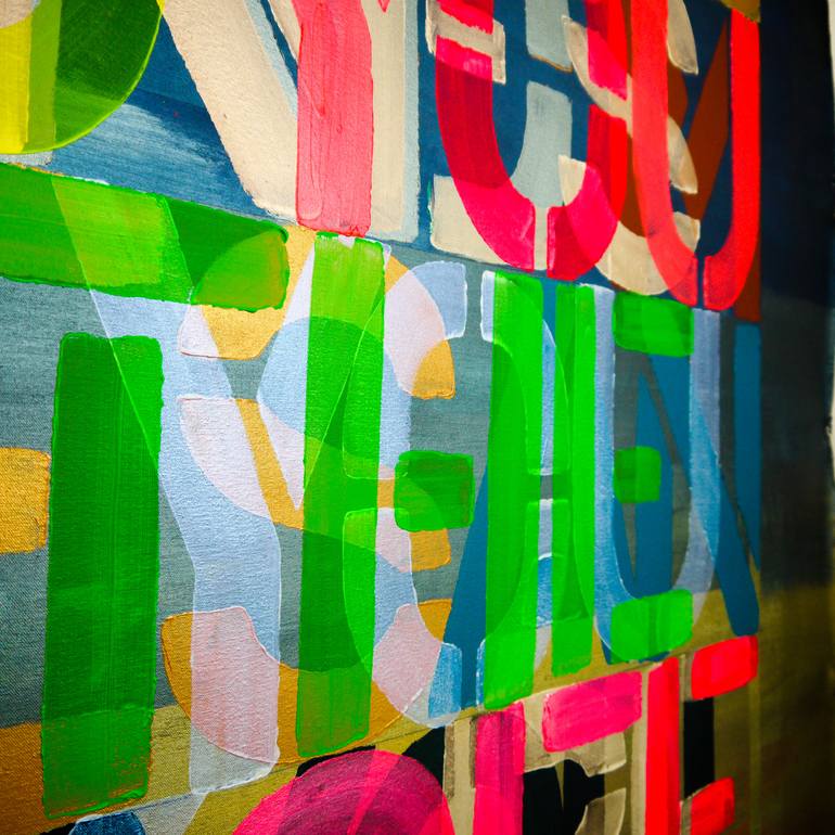 Original Abstract Expressionism Abstract Painting by Niki Hare