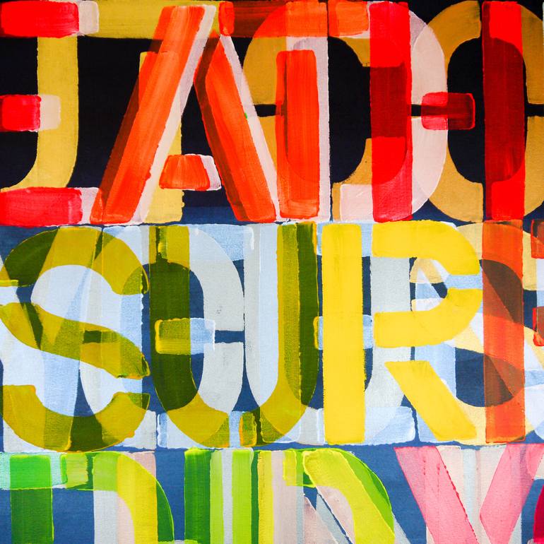 Original Abstract Expressionism Abstract Painting by Niki Hare