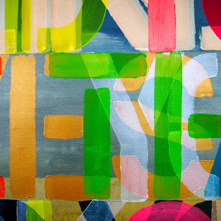 Original Abstract Expressionism Abstract Painting by Niki Hare