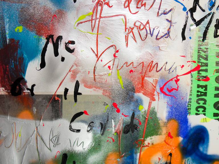 Original Abstract Expressionism Abstract Painting by Niki Hare