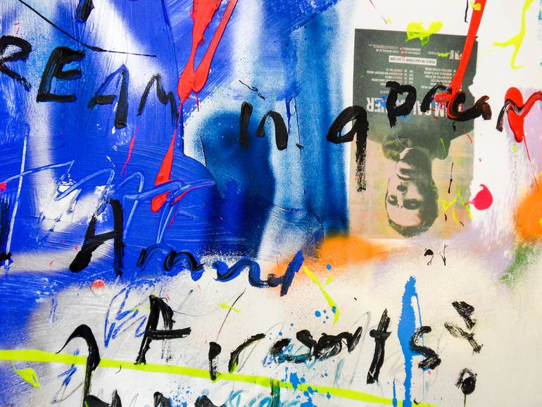 Original Abstract Expressionism Abstract Painting by Niki Hare