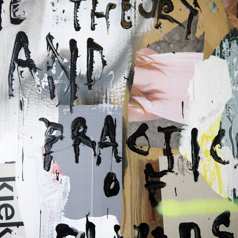 Original Abstract Expressionism Abstract Painting by Niki Hare