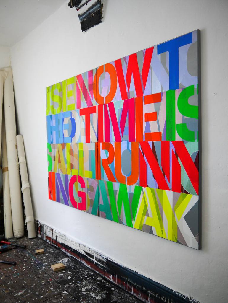 Original Pop Art Abstract Painting by Niki Hare