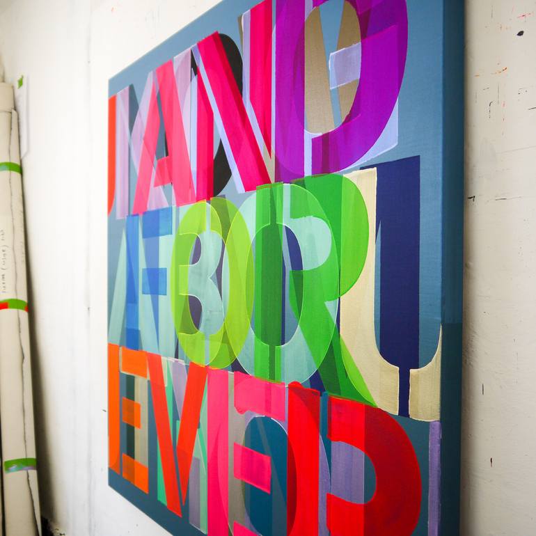 Original Abstract Expressionism Abstract Painting by Niki Hare