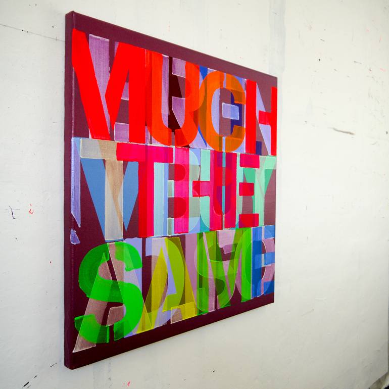 Original Pop Art Abstract Painting by Niki Hare