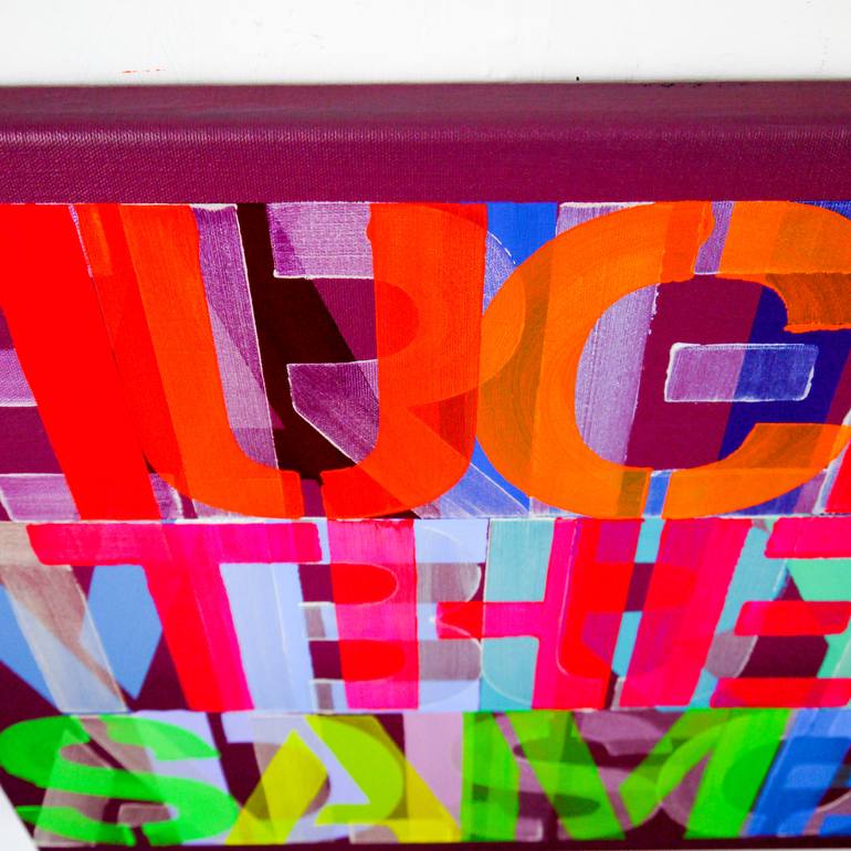 Original Pop Art Abstract Painting by Niki Hare