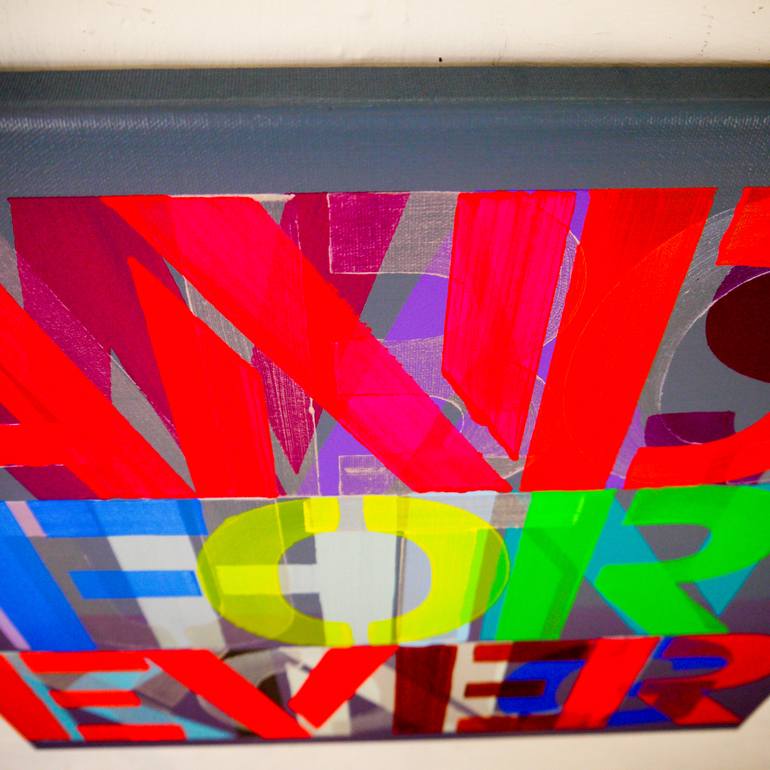 Original Pop Art Abstract Painting by Niki Hare