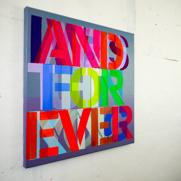 Original Pop Art Abstract Painting by Niki Hare