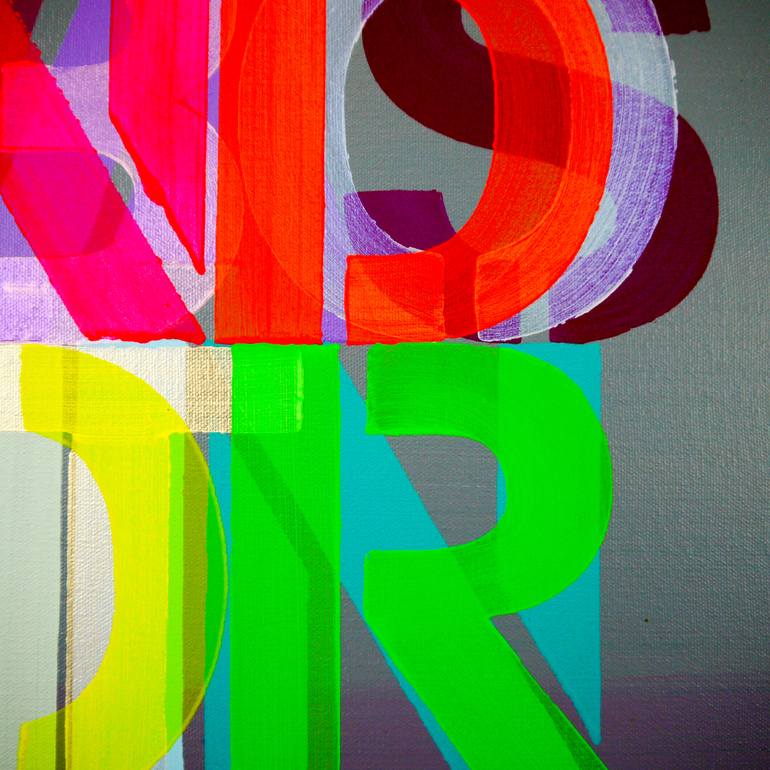 Original Pop Art Abstract Painting by Niki Hare