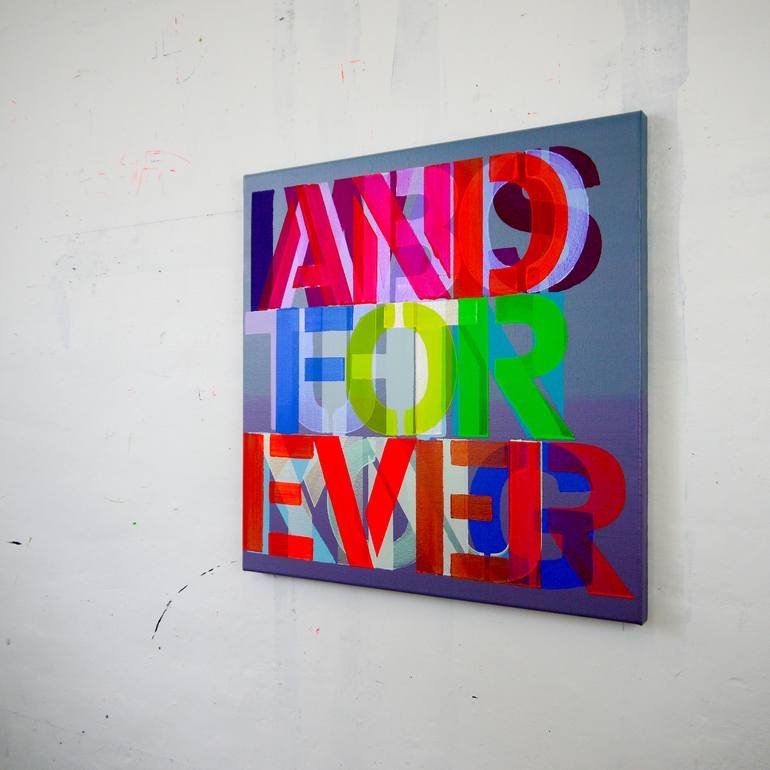 Original Pop Art Abstract Painting by Niki Hare