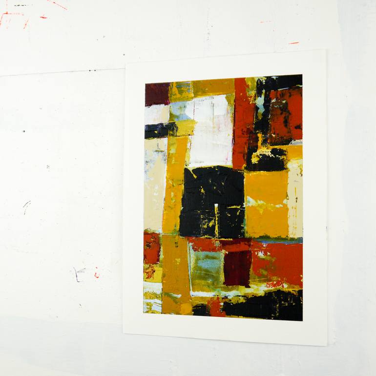 Original Abstract Expressionism Abstract Painting by Niki Hare