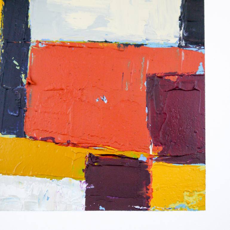 Original Abstract Expressionism Abstract Painting by Niki Hare