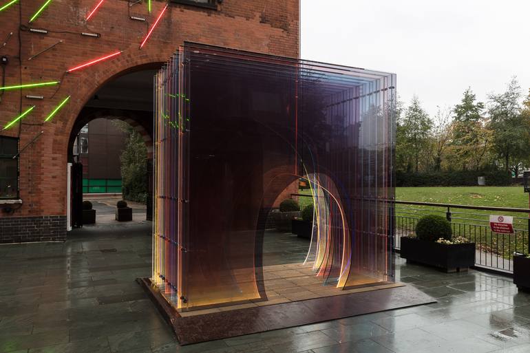 Original Conceptual Abstract Sculpture by De Allegri Fogale