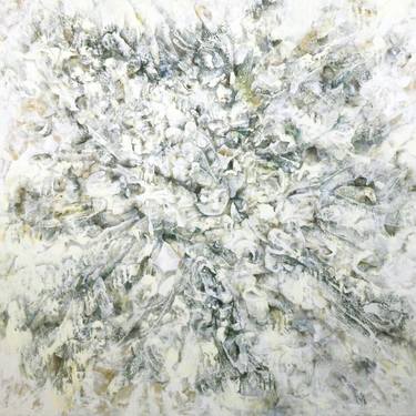Original Abstract Expressionism Outer Space Painting by Petrus Bergstrand