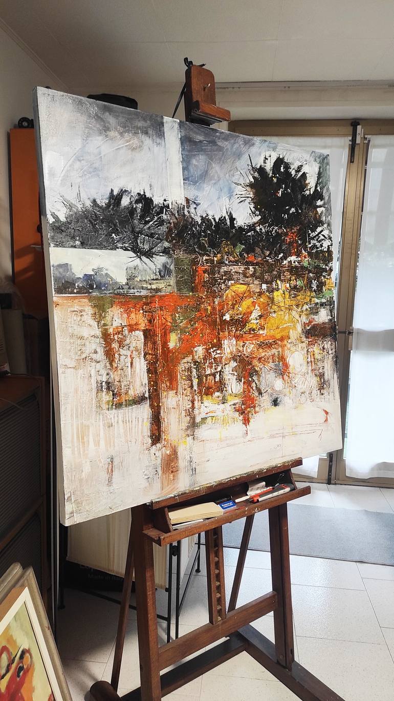 Original Abstract Painting by franco orsi