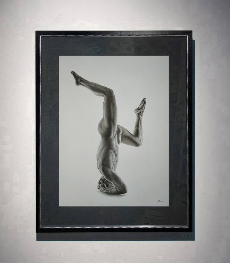 Original Figurative Nude Painting by Yaroslav Teslenko