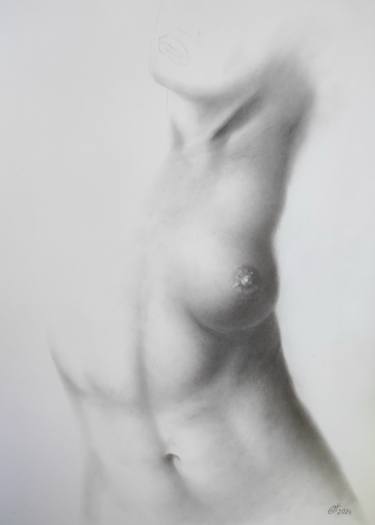 Print of Body Drawings by Yaroslav Teslenko