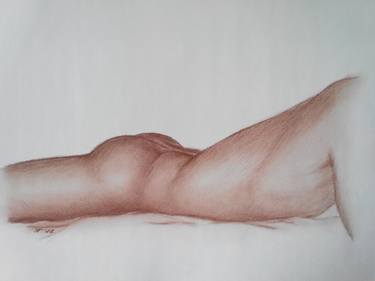 Print of Realism Nude Drawings by Yaroslav Teslenko