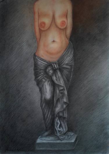 Original Realism Nude Drawings by Yaroslav Teslenko