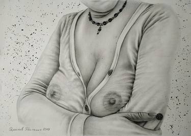 Original Nude Drawings by Yaroslav Teslenko