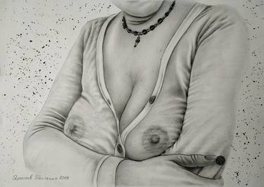 Print of Nude Drawings by Yaroslav Teslenko