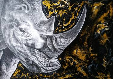 Print of Realism Animal Paintings by Yaroslav Teslenko