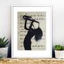In my next painting, I drew a girl playing the saxophone, her image in the shadows. The beauty of a woman and the sounds of a saxophone ... Drawn in charcoal on old sheet music pages and added splashes of acrylic. Series "Music and Dance".
This work is not framed, though I gave an example of them in frames. There is a certificate of authenticity.