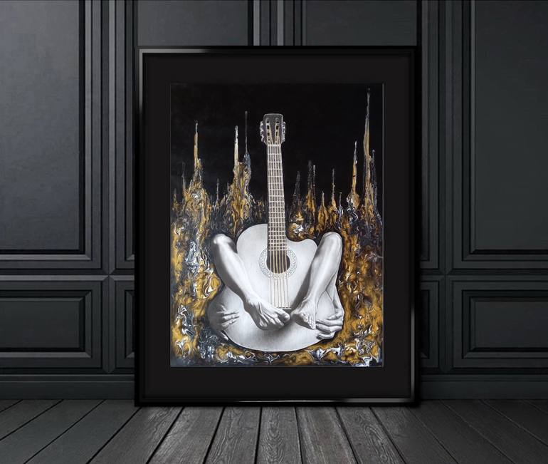 Original Music Painting by Yaroslav Teslenko