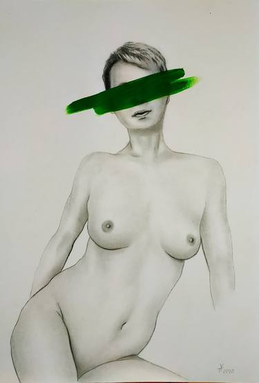 Original Nude Drawings by Yaroslav Teslenko