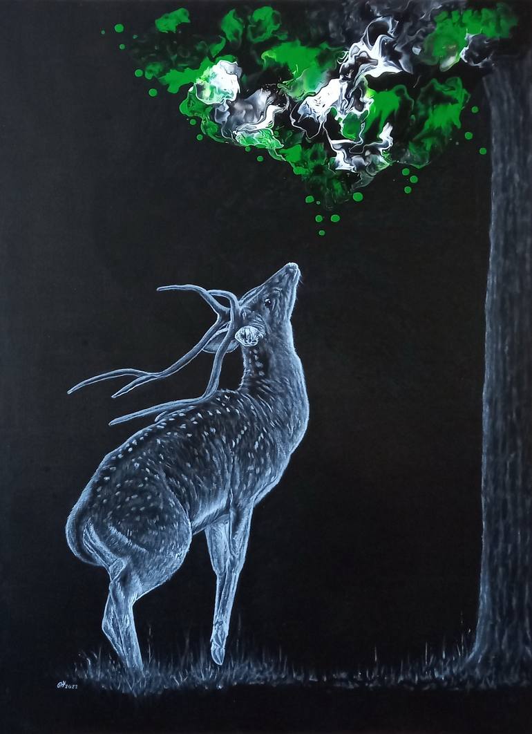 Original  Painting by yaroslav teslenko