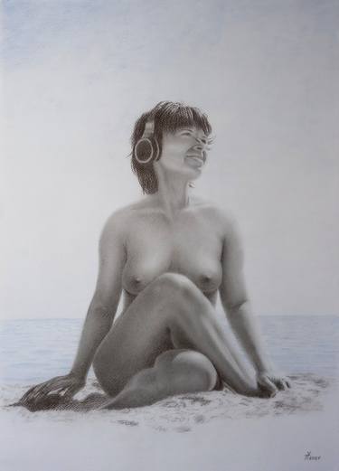 Original Figurative Nude Paintings by Yaroslav Teslenko