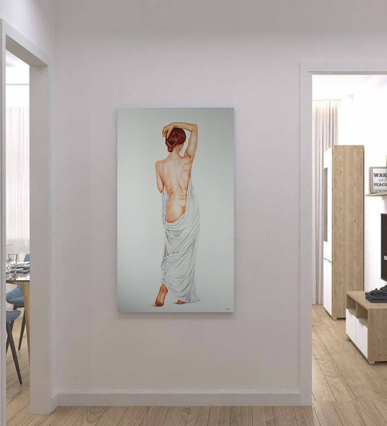 Original Women Painting by Yaroslav Teslenko