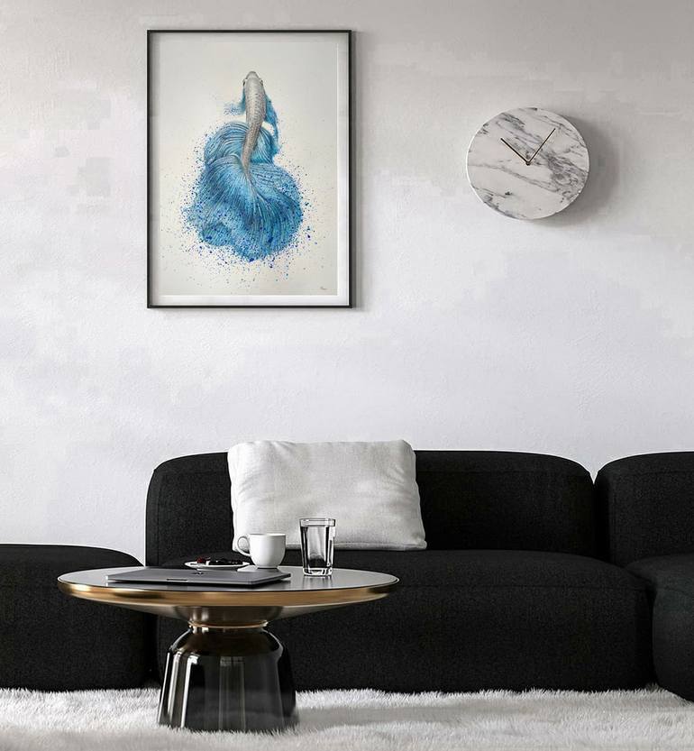 Original Figurative Animal Painting by Yaroslav Teslenko