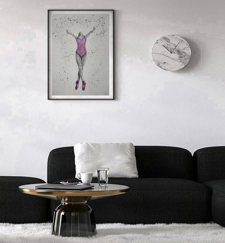 Original Expressionism Women Painting by Yaroslav Teslenko