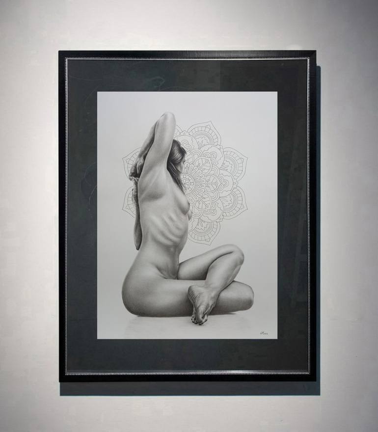 Original Realism Nude Painting by Yaroslav Teslenko