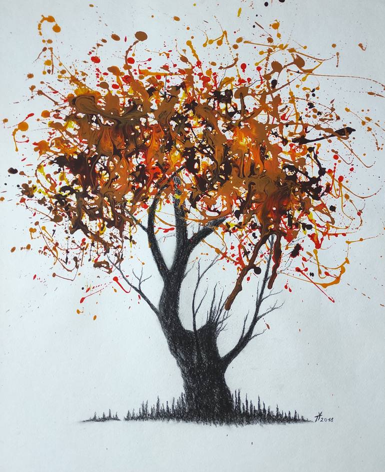 Original  Painting by yaroslav teslenko