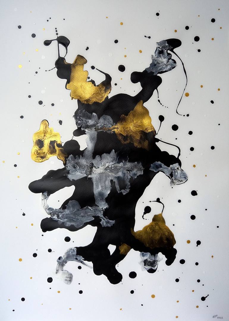 Print of Modern Abstract Drawings by Yaroslav Teslenko