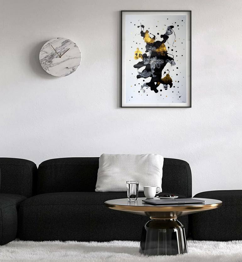 Original Modern Abstract Drawing by Yaroslav Teslenko