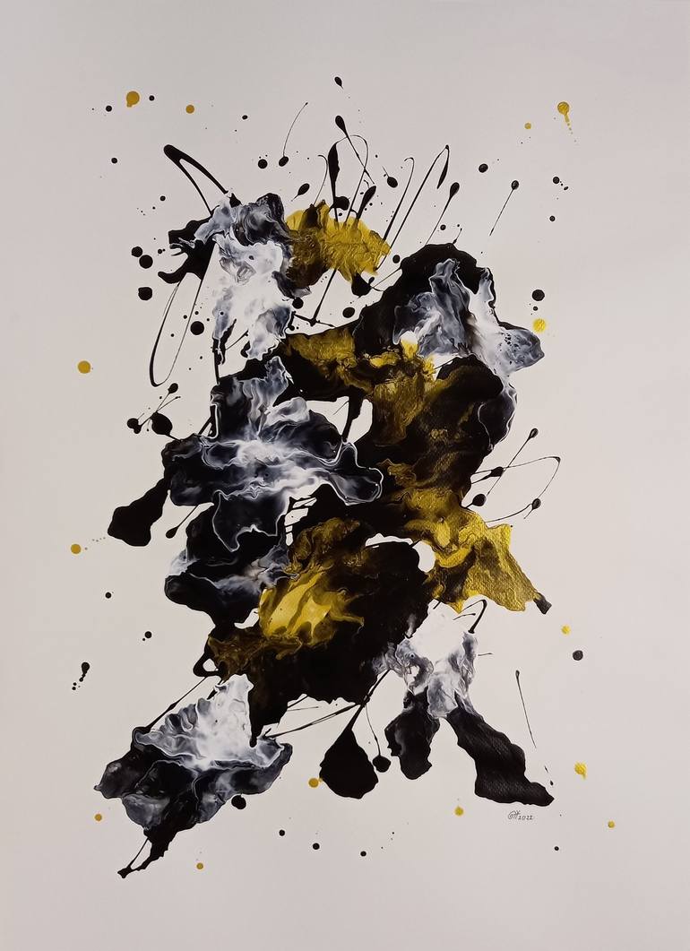 Print of Modern Abstract Paintings by Yaroslav Teslenko