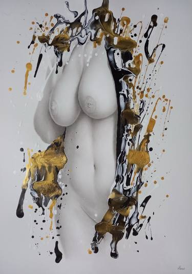 Original Nude Paintings by Yaroslav Teslenko