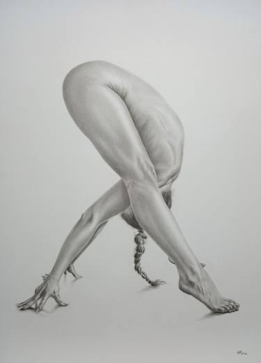 Print of Nude Paintings by Yaroslav Teslenko