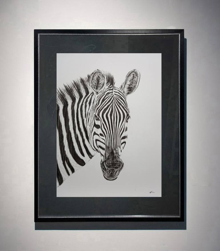 Original Realism Animal Painting by Yaroslav Teslenko