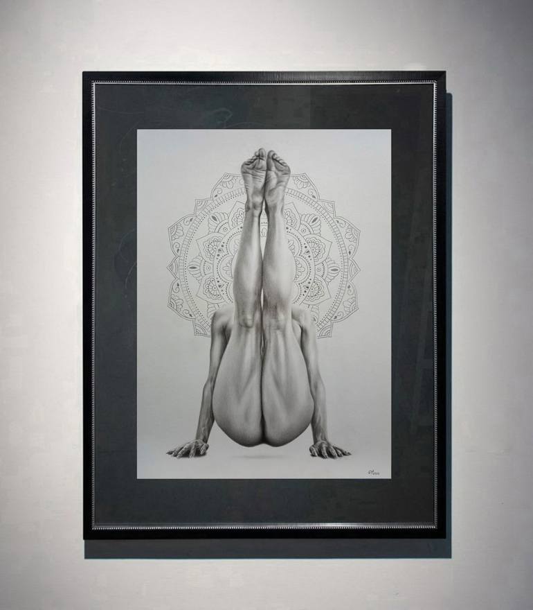 Original Nude Painting by Yaroslav Teslenko