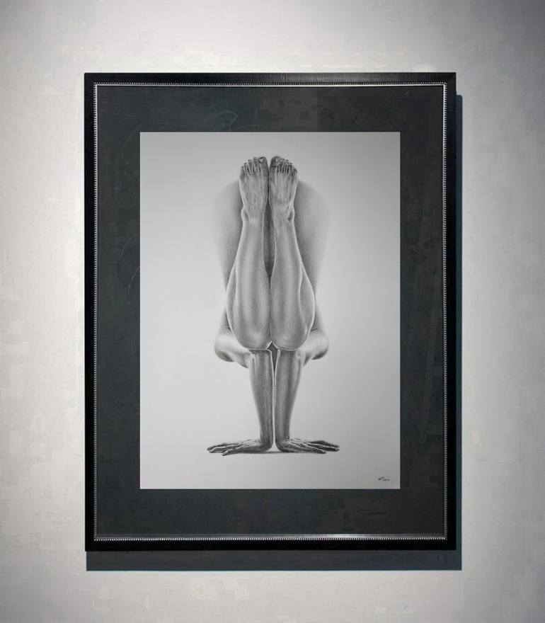 Original Nude Painting by Yaroslav Teslenko