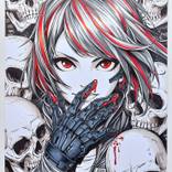Blood Fingers - Cyberpunk Girl by Ben Krefta