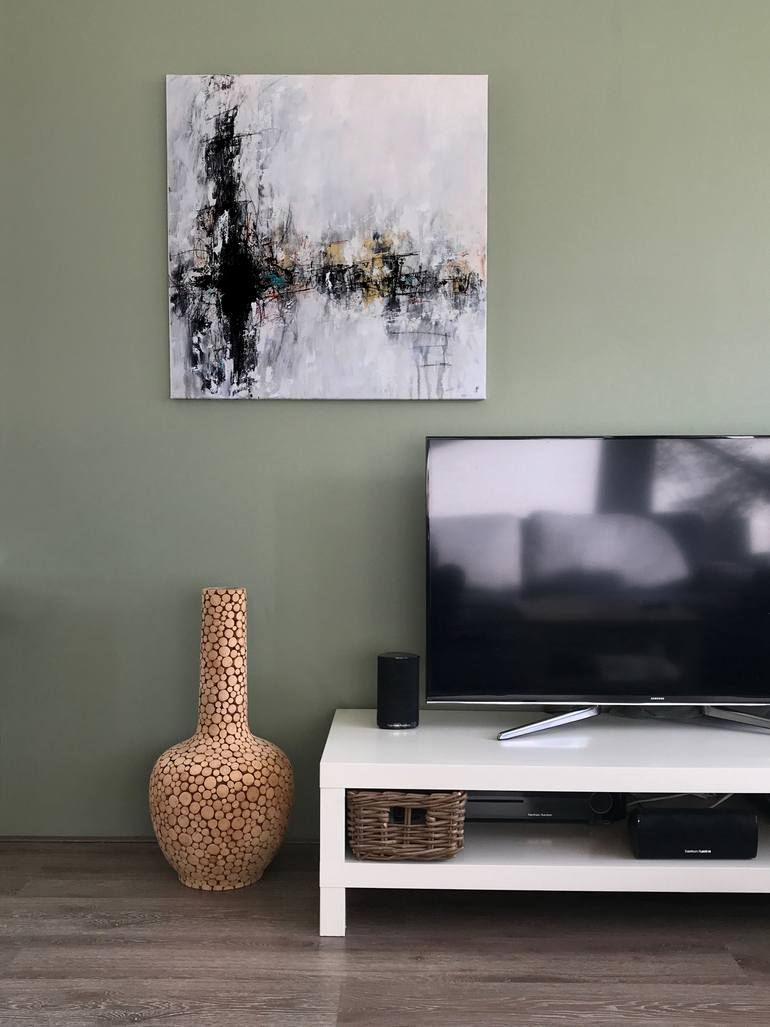 Original Expressionism Abstract Painting by Mark De Kievit