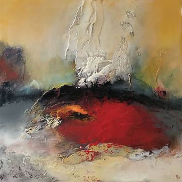 Original Abstract Expressionism Abstract Paintings by Mark de Kievit
