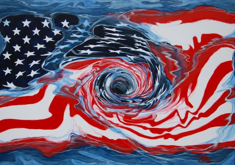 Americans go. Картина в ООН. Вода в Америке. Краска ва американская. American artwork.