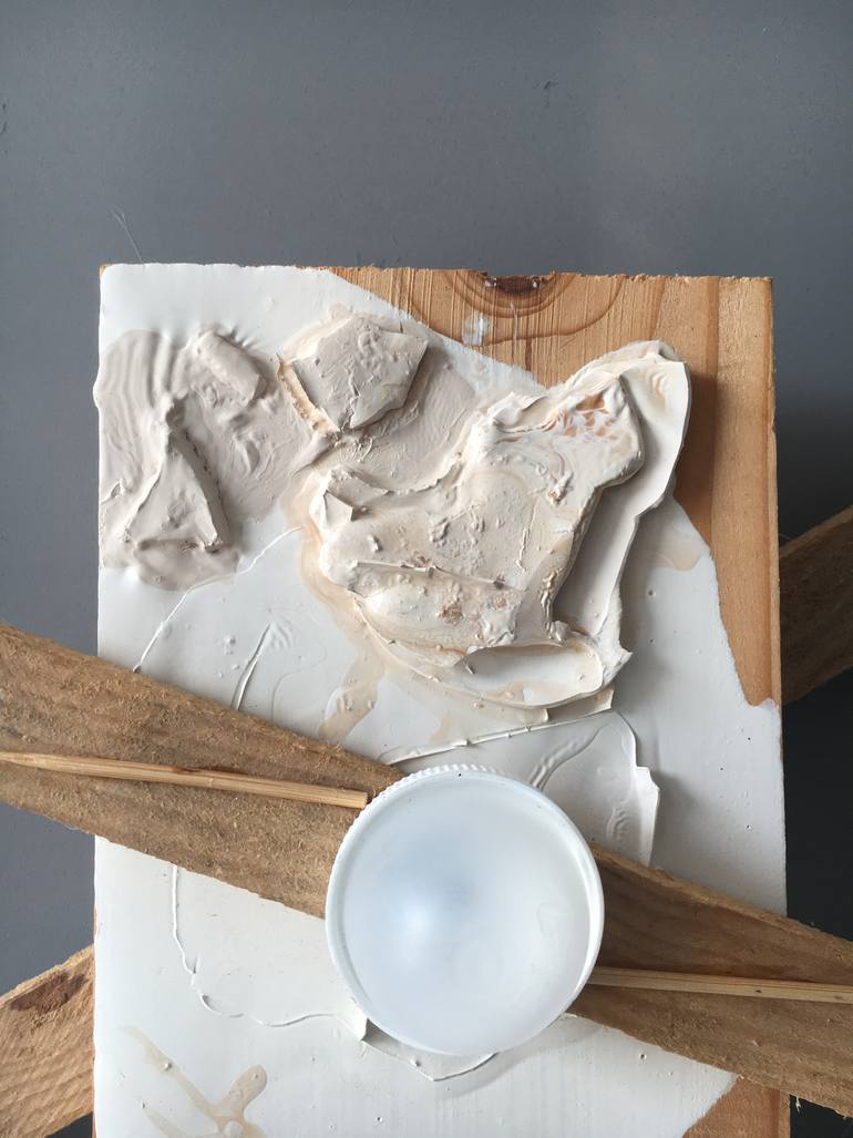 Original Modernism Abstract Sculpture by Zlatko Hadji Pecov